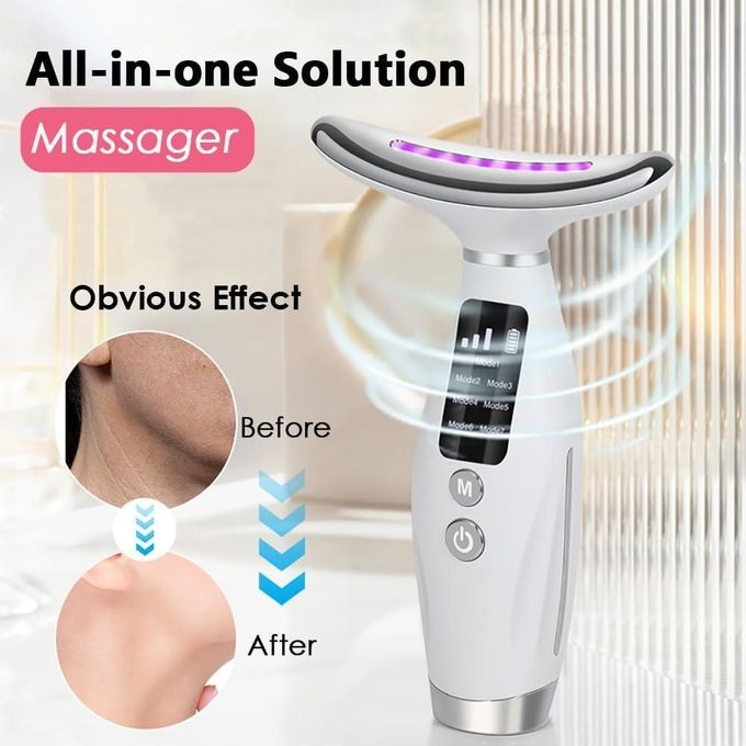 Masseur Facial Électrique 7 LED – Lifting, Anti-Rides & Soin Complet - Image 2