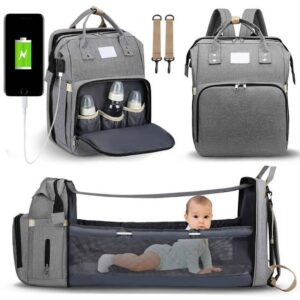 Sac à langer Portable pour bébé, lit de voyage, couffin pliant, imperméable